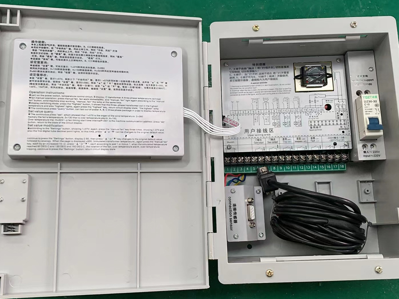 三门峡​LX-BW10-RS485型干式变压器电脑温控箱制造商